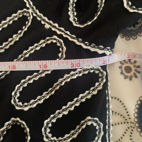 Once Again Black Embroidered Jacket - Picture 8 of 9